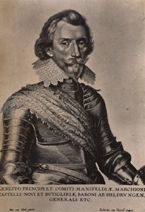 恩斯特·冯·曼斯菲尔德伯爵（Ernst von Mansfeld），三十年战争的德国将军，1894年