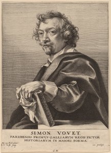 Simon Vouet 作者 安东尼爵士之后的罗伯特范沃尔斯特