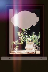 糕点店橱窗，2022 年（数码） 作者 罗伯塔·默里