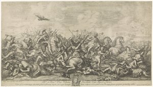 亚历山大大帝与大流士三世之战 作者 Pietro da Cortona