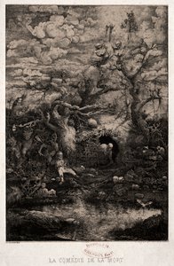 死亡喜剧，1854年。