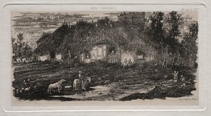 1861年，农场场。