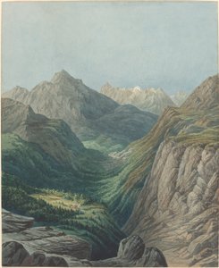 阿尔卑斯山谷 作者 鲁道夫·莱昂·贝尔图德