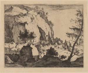 岩石景观与冷杉: pl.4 作者 Roelant Roghman 和 Melchior Küsel