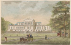 哈勒姆的 Welgelegen 亭，约 1825 年
Het Koninglijke Pavilloen Welgeleegen, gebouwd door den Heere Hope - in den Jaare 1786, bij Haarlem / Le Pavillon Royale Welgeleegen - bati par le Sieur Hope - l