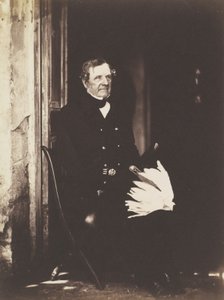 拉格朗元帅，克里米亚，1855年。 作者 罗杰芬顿