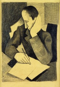 人写作：为拍子学习；男性写作：研究拍打，1920年左右