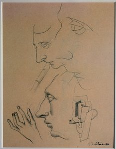 音乐家（绘画，20世纪 作者 罗杰·德·拉弗雷斯奈