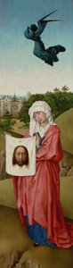 圣维罗尼卡十字架三联画c。 1440 作者 罗吉尔·范·德·韦登