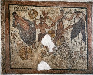 Dionysus and Ariadne - Mosaic, 4th century 作者 小说