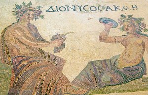 Dionysus为塞浦路斯帕福斯的Dionysos之家提供咨询服务（马赛克） 作者 小说