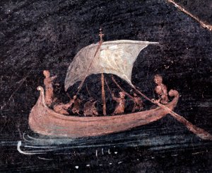 渔船（壁画 作者 小说