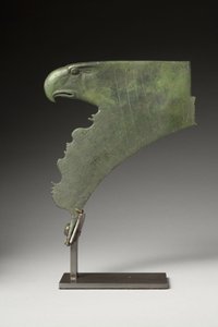 头盔附件，公元2世纪末至3世纪初（青铜） 作者 小说