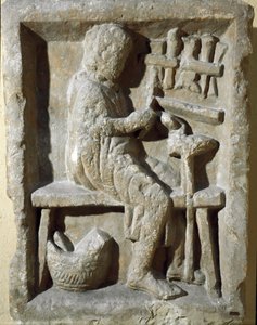罗马艺术：“工作中的铁匠”公元 1 世纪罗马，Museo della Civilta Romana 作者 小说