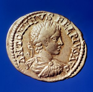 罗马艺术：带有罗马皇帝 Elagabal（Heliogabale 或 Marcus Aurelius Antoninus）（公元 204-222 年）巴黎，B.N. 作者 小说