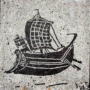 Sabratha ship returning to the port of Ostia (mosaic 作者 小说