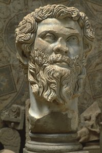 Septimus Severus（145-211）的胸围，高帝国时期（公元前27年 - 公元395年）（大理石）