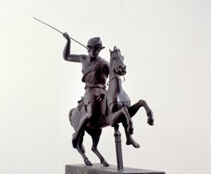 马背上的亚马逊（根据公元前3世纪的希腊原作制作的青铜雕塑 作者 罗马罗马