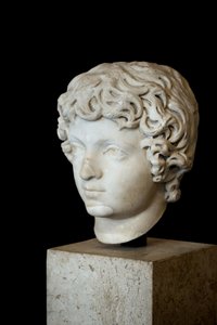 Julia Domna（约公元 170 - 217 年），大理石，罗马艺术品 作者 罗马罗马