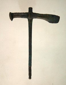 斧头，在Bebra发现（铜）。 作者 罗马罗马