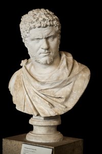 Caracalla (188 - 217 AD) marble, Roman art 作者 罗马罗马