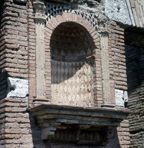 Casa del Laraire (Lararium) in Ostia (Ostia), in the vicinity of Rome. 作者 罗马罗马