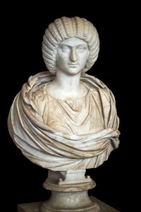 Julia Domna (ca. 170 - 217 AD), marble, Roman art 作者 罗马罗马