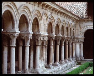 Las Huelgas de Burgos 皇家修道院的回廊景观 作者 罗马式