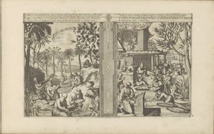 Dranken in Oost-Indië; Lakwerk en papier uit China（中国的蜡和纸制品
Thee, Cha en Palmiten / 东印度群岛的植物和树木 // Lakwerken / 中国的蜡制品等（题名见实物）
Les Indes Orientales et Occidentales et autres lieux（系列名称）