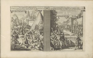 阿尔卡拉达的医生；戈尔康达收费员给耶稣会士刮胡子
Guerisons infames des Arclades / Rude Cures // Roi de Golconde, Douane, etc / Toll Duty, and Cases（标题见实物）
东方和西方印度及其他 作者 罗曼·德·豪格