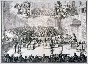 英格兰的上议院和下议院》，1689年 作者 罗曼·德·豪格