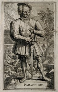 来自Hohenheim Paracelsus的Philippus Theophrastus Aureolus Bombastus。 作者 罗曼·德·豪格