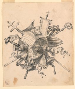 绘画，奖杯与教会物品，1830-1850 年 作者 罗莫洛·阿奇里·利夫拉尼