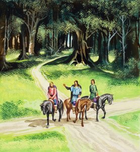 神奇的苹果》（纸上水粉画） 作者 罗恩·恩布尔顿