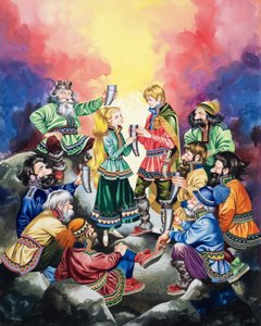 巨怪的秘密（水粉画，纸本） 作者 罗恩·恩布尔顿