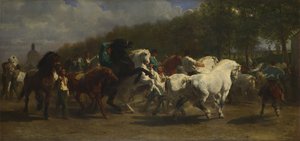 1855年的马展 作者 粉红色的快乐