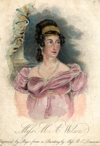 M-A-威尔逊小姐，约1820-1850年 作者 罗斯艾玛德拉蒙德