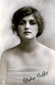 Gladys Cooper 1888-1971，英国女演员，二十世纪初。