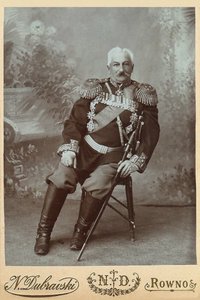 Konstantin Pavlovich Prezhbyano将军1840-1905年，1888年。 作者 罗夫诺。摄影工作室 N. Dubravski