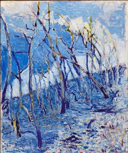 风景或栗子森林，。约1918-21 作者 鲁巴尔多·梅雷洛
