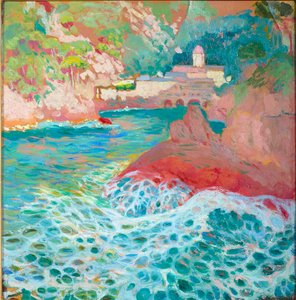 海上的圣弗鲁托索，约1909年 作者 鲁巴尔多·梅雷洛