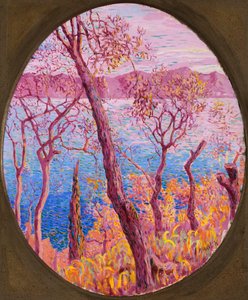 海上树木，c.1910-14 作者 鲁巴尔多·梅雷洛