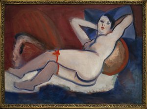 Sleep woman. Painting by Rudolf Kremlicka (1886-1932), Oil On Canvas   1410801   zh       chinese Successfully Translated  Original: The Apparition of the Angel to St Joachim Translat: The Apparition of the Angel to St Joachim 1407607 zh chinese Successful