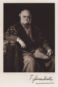 Sir Thomas Spencer Wells (litho) 作者 鲁道夫·莱曼（Rudolf Lehmann）