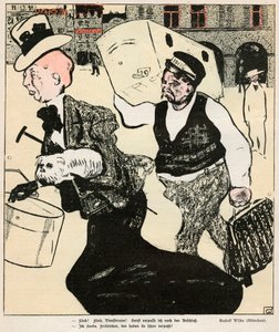 女士与搬运工》，1898年 作者 鲁道夫·威尔克
