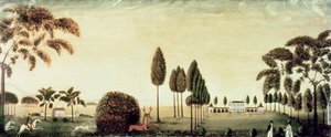 狩猎场景 作者 鲁弗斯·波特（Rufus Porter）