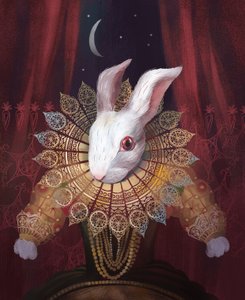 白色像月亮，2016，（