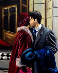 永恒的浪漫》，2024 年（布面油画） 作者 鲁斯拉娜·莱万多夫斯卡