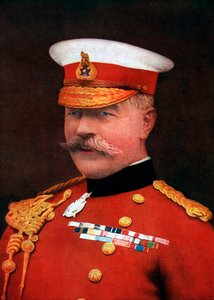 喀土穆陆军元帅伯爵基奇纳（Earl Kitchener），战争部长，1914-1916，c1920