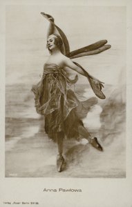 Anna Pavlova, Russian prima ballerina (b/w photo) 作者 俄罗斯摄影师